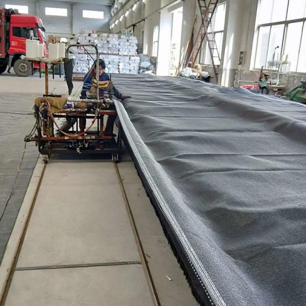 Mobile Portable PP Woven Dewatering Geotextile Bags in Container Shape /