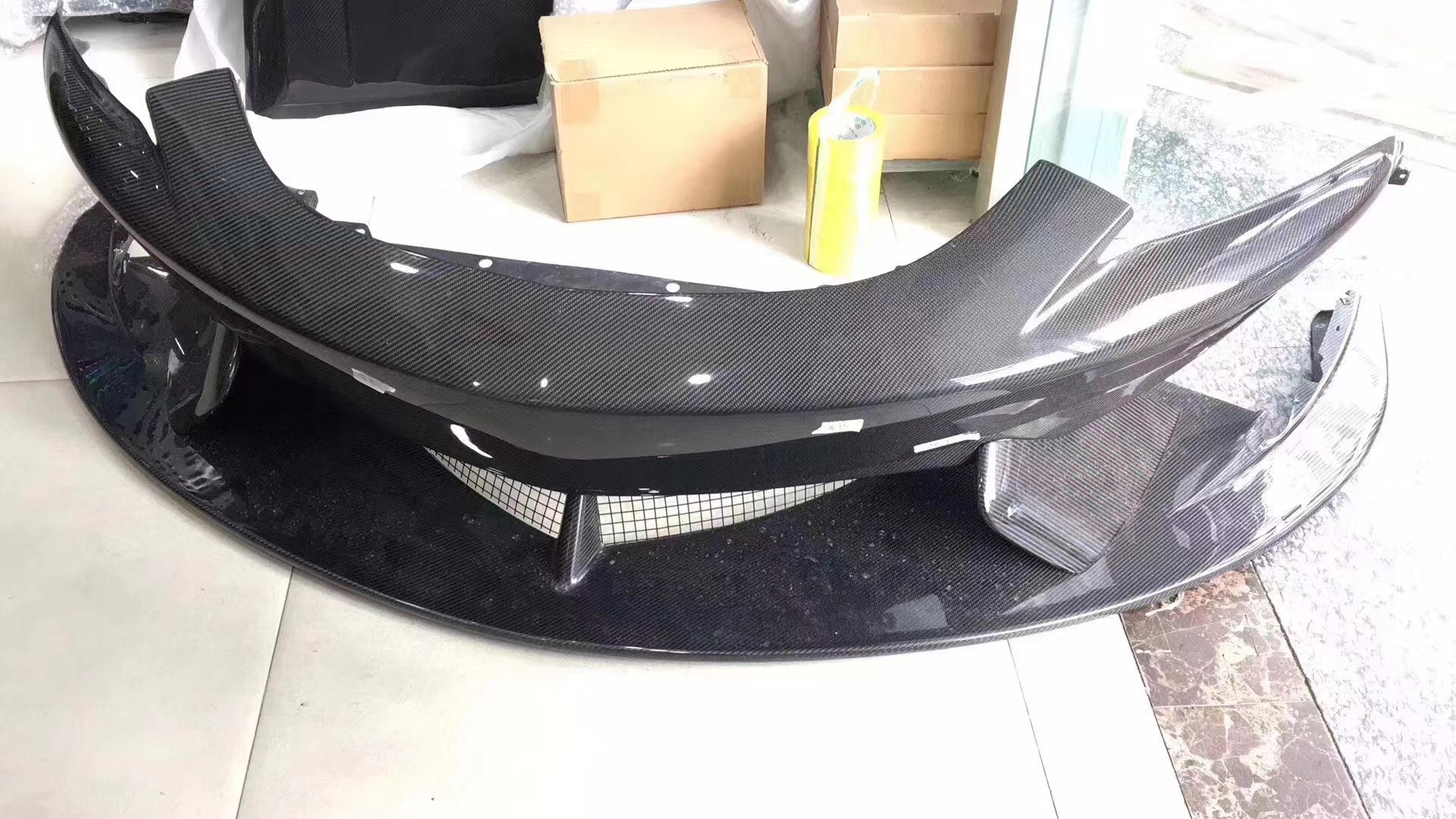 For McLaren 540C 570S Body Kit 540C 570S Upgraded GT4 Style Front Bumper Spoiler Side Skirt 540C 570S Body Kit