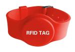 Smart RFID NFC Silicone Wristbands For Festival Events 13.56MHZ Customized