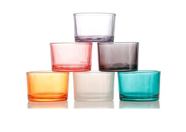 Custom Style 140ml Luxury Christmas Present Candle Vessels Empty Luxury Glass