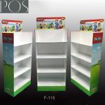 Corrugated Counter Displays with Hole to Store Merchandise