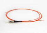 Telecommunication Network Single Mode Fiber Pigtails G657A1 Fiber UPC Endface