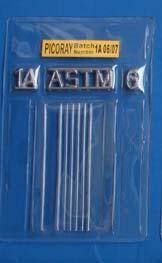 Wholesale X-ray Accessories, IQI, Wire Penetrameter, Radiography Accessory, NDT accessories from china suppliers