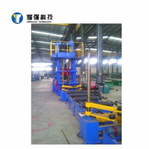 Wholesale CE 3 In 1 H Beam Welding Line 6-20mm , H Beam Flange Straightening Machine from china suppliers