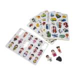Customized Waterproof Cartoon Fridge Magnet Stickers Removable Stickers For Kids