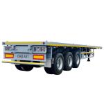 30 Tons, 40 Tons, 50 Tons, 60 Tons Container Flatbed Truck Semi-Trailer