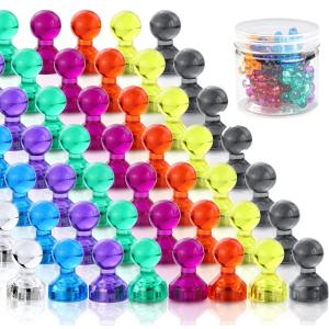 Wholesale Super Strong Plastic Push Pin Magnets for Heavy Duty Fridge Cylindrical Grade NdFeB from china suppliers