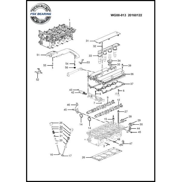 FSK 55562380 Electric Throttle Body for Chevrolet Cruze Opel Vauxhall