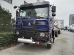 SINOTRUK HOWO Oil Tank Truck Chassis 400HP 8X4 LHD 50 Tons 40CBM