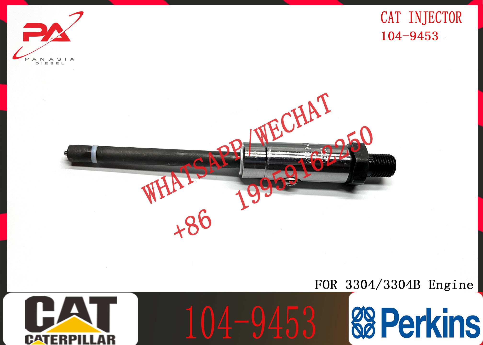 engine parts Common rail injector 0R-1746 0R-3418 0R-3419 0R-3420 0R-3421 4W7015 4W7017 4W7019 104-9453