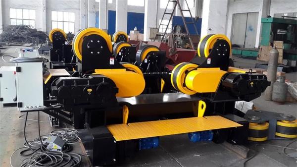 60T Movable Welding Roller Stands For Pressure Vessels / Tanks / Boilers Turning