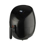 Family Use Hot Air Fryer 1500W Black Color With Digital Panel OEM Acceptable