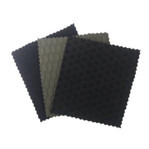 China 1.5MM-40MM Embossed Neoprene Fabric SGS Certification black color on sale