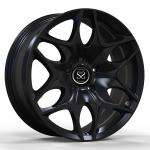 ET48.1 Satin Black 1 Piece Forged Aluminum Alloy Rims For S680 Benz 8.5Jx19 ET31