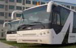 Short Turn Radius Airport Limousine Bus Aero Bus equivalent to Neoplan bus