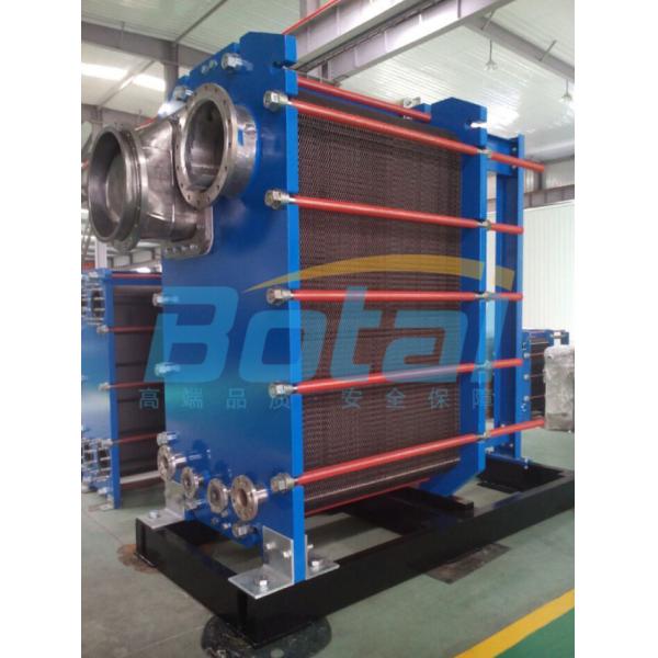 High Temperature Titanium Industry Plate Evaporator Semi Welded For Seawater