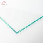 clear float mosaic glass frameless glass sliding door
