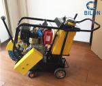 Compact Road Cutting Machine 15-25HP Gasoline / Diesel Mobile Concrete Saw