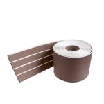 190mm*5mm*25m Inner-Lock Waterproof Teak Synthetic Marine Deck PVC Composite