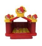 Inflatable Small Size Angry Birds Bouncy Castle For Kids Park