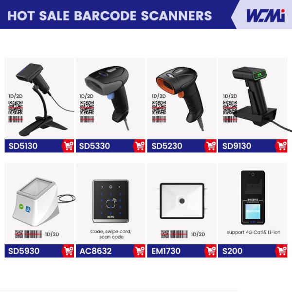 A SD5631 Omnidirectional Scanners 2D Desktop Barcode Scanner Bar Code Reader Qr Code Scanner