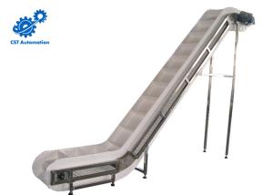 Wholesale Automated PU Inclined Belt Conveyor Systems 1500mm * 600mm * 900mm from china suppliers