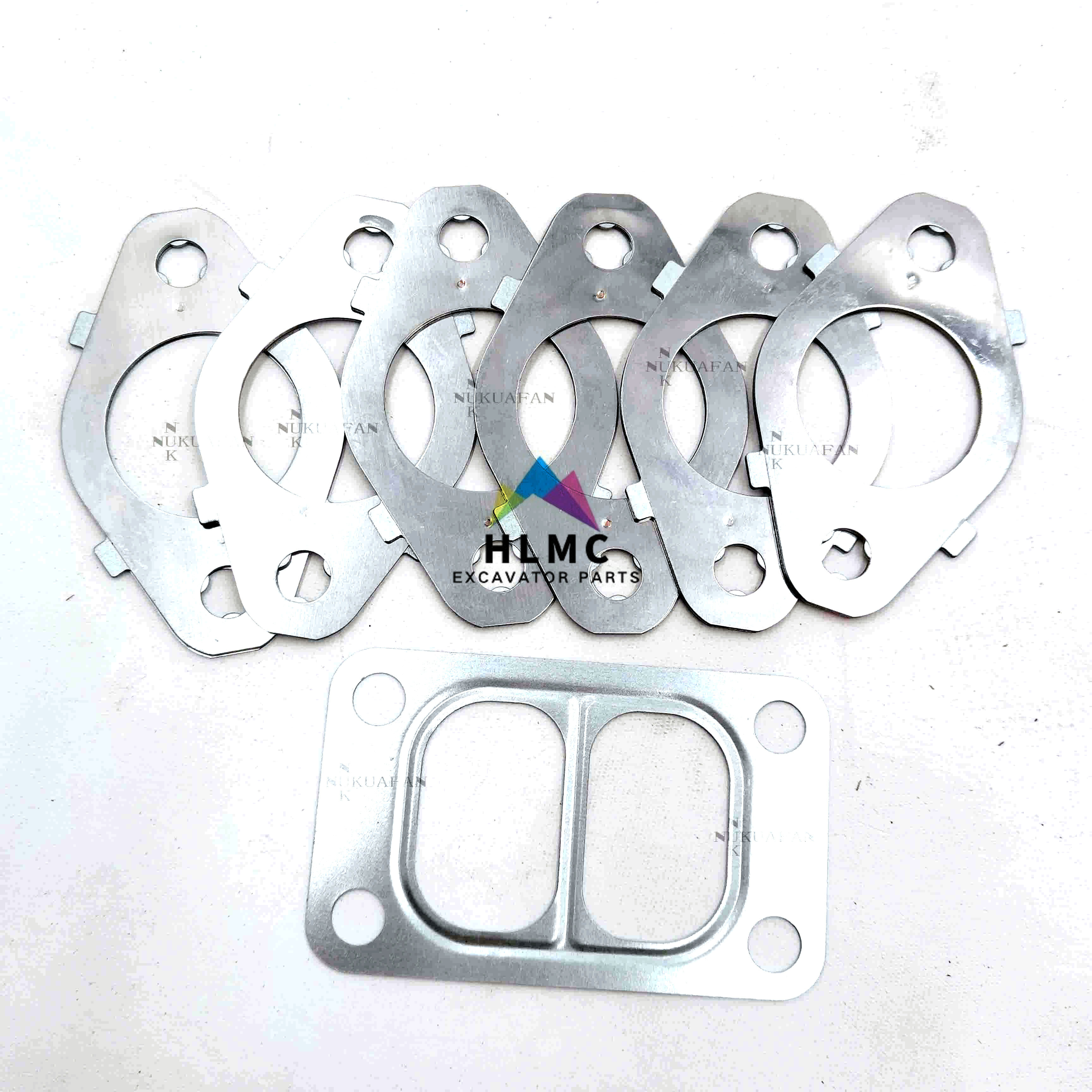 PC200-8 6ISDE QSB6.7 6D107 ISDE Cylinder Head Gasket Kit Cummins Komatsu Engines 4955229 4955230