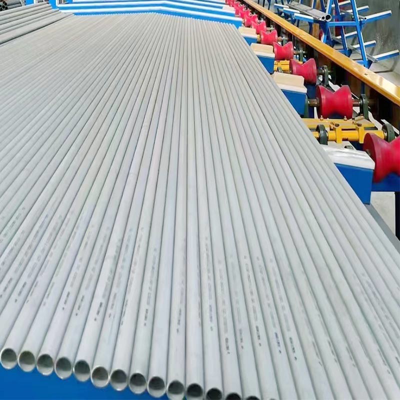 60MM AISI 316 Tube 3 Inch Stainless Steel Exhaust Pipe Solid Melt Pickling