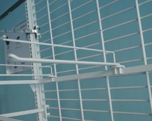 Wholesale Metal Gridwall Shelf Display And Storage 600mm Width 1800mm Height from china suppliers