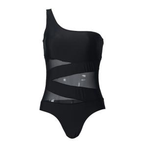 Wholesale Tiered Layer Tie a Knot Front Top With Low waist Bikini swimsuit high cut from china suppliers