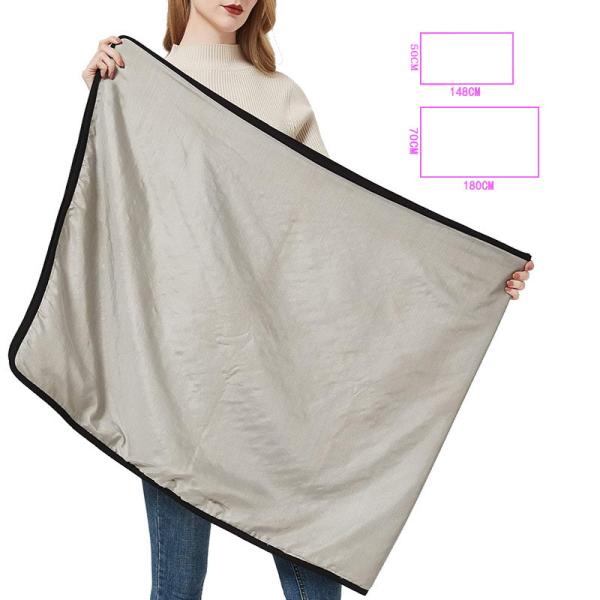 Multiple-use EMF protection blanket scarf cloak