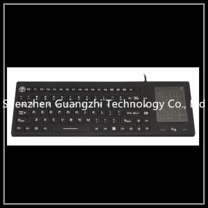 Wholesale Custom Printing Silicone Rubber Keyboard , Waterproof Usb Keyboard Ce Approvals from china suppliers