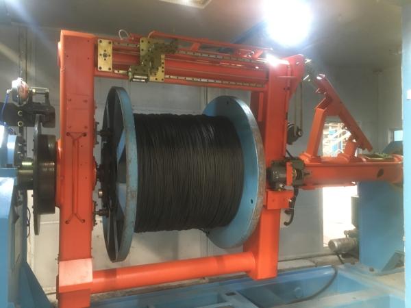 Soundproof Cable Stranding Machine 1250mm Single Twister With Armoring Screening