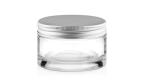 JG-F04200 200g luxury cosmetics glass jar with lids for cream,butter, packaging