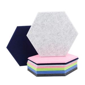 Wholesale High Density Sound Proof Wall Panels Stylish Hexagon Acoustic Panels from china suppliers