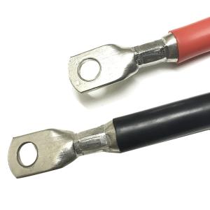 Wholesale 20CM-100CM 6AWG Silicone Wire UPS Battery Silicone Rubber Cable With Lug from china suppliers