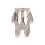 Children'S Newborn Baby Winter Jumpsuit Thickened Plush