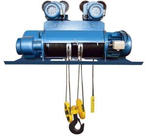 Wholesale 18m 7m/Min Industrial Electric Hoist Mini Wire Rope Hoist with Remote Control from china suppliers