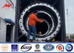 18m 22m 132kv Round Hot Dip Galvanised Metal Pole For Transmission Line