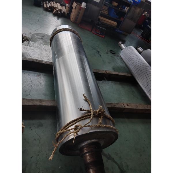 Hard Chrome HRC55 Regrinding Pressure Corrugated Rolls