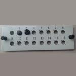 Single Mode LGX Fiber Optic Adapter Panel SC ST 12 Port White
