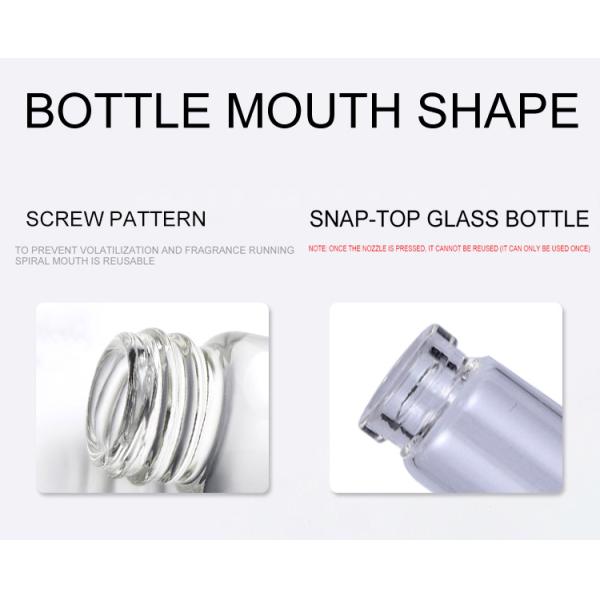 Small 2ml 3ml Gift Glass Perfume Sample Tester Bottle Perfume Spray Glass Vial Bottle