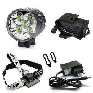 Wholesale 7000 Lms Super Bright Rechargeable 8800mAH 5 CREE T6 LED Bike Light Lamp from china suppliers