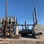 Continuous Vacuum System Plastic Oil to Diesel Refinery Distillation Machine