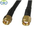 RG316 RG178 RF Cable Assemblies SMA Male To RP SMA Male RF Pigtail Cable