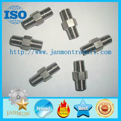 Stainless steel hydraulic fittings,Stainless steel hydraulic pipe fittings,Stainless steel threading connecting end