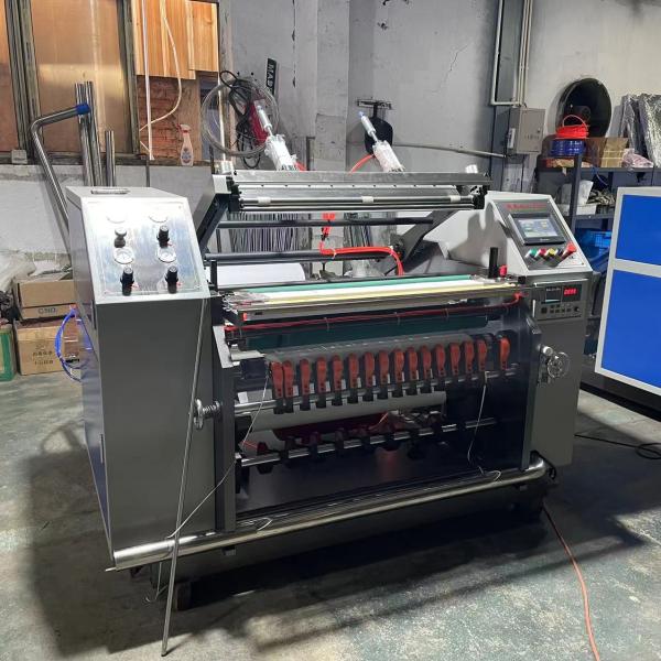 Nonwoven Melt Blown Fabric Automatic Slitting Machine Thermal Paper Bopp Tape