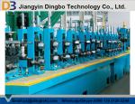 Galvanized Steel / Stainless Steel Coil Tube Mill Line With High Speed