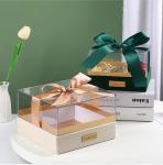 Paper Gift Packing Box for Candle Custom Logo Luxury Transparent Acrylic Storage