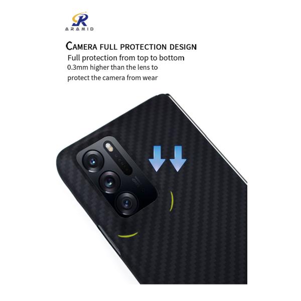 Oppo Find N Carbon Fiber Cell Phone Cases Shockproof Aramid 0.65mm